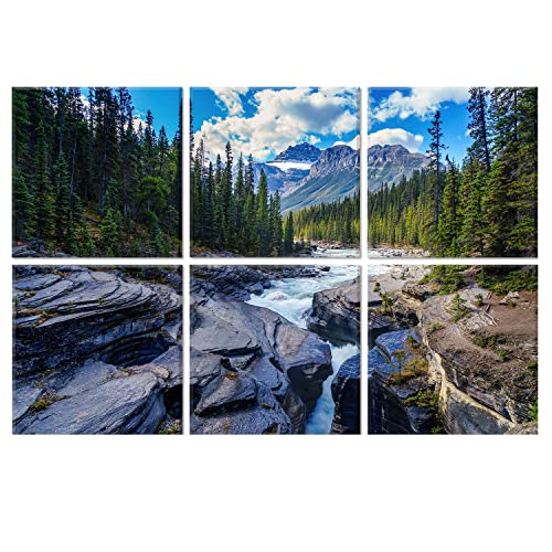 JBER Art Acoustic Panels, 72&times;48 Inches Acoustical Wall Panels, Sound Absorbing Wall Art, Decorative...