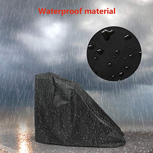 Capa protetora para esteira Besportble à prova d 'água para corrida e máquina de corrida com cordão