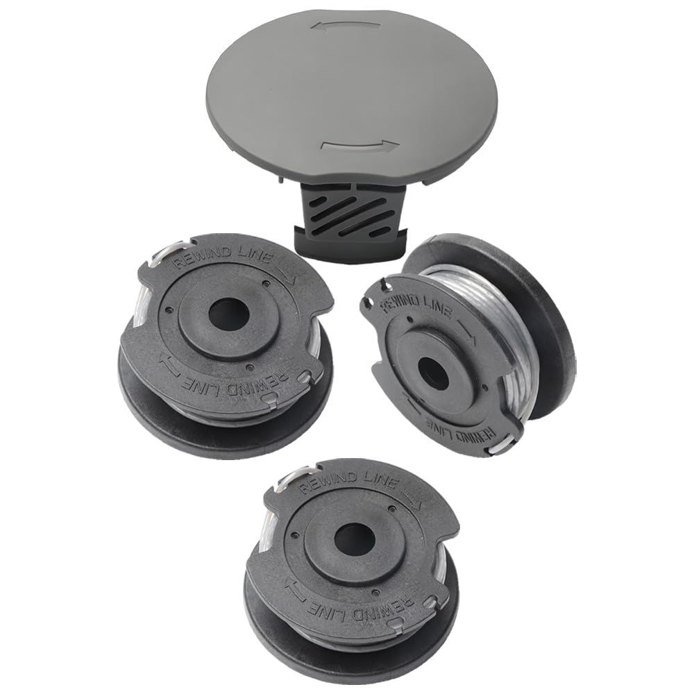 3 Trimmer Spool Line 1 Spool Cover Cap Compatible with Bosch EasyGrassCut 18-26/18-230/18-260, F016F05320 Replacement Spool Cap