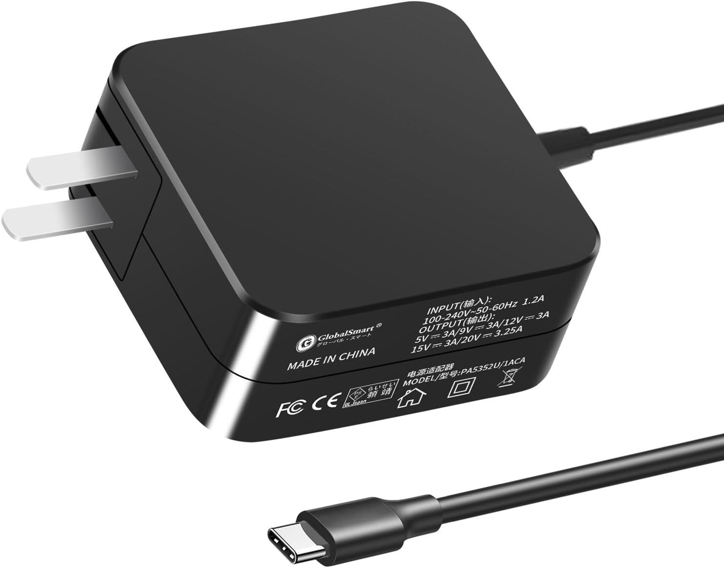 Dell対応 19.5V 3.34A 65W 交換用充電器 03RG0T ACアダプター 7.4*