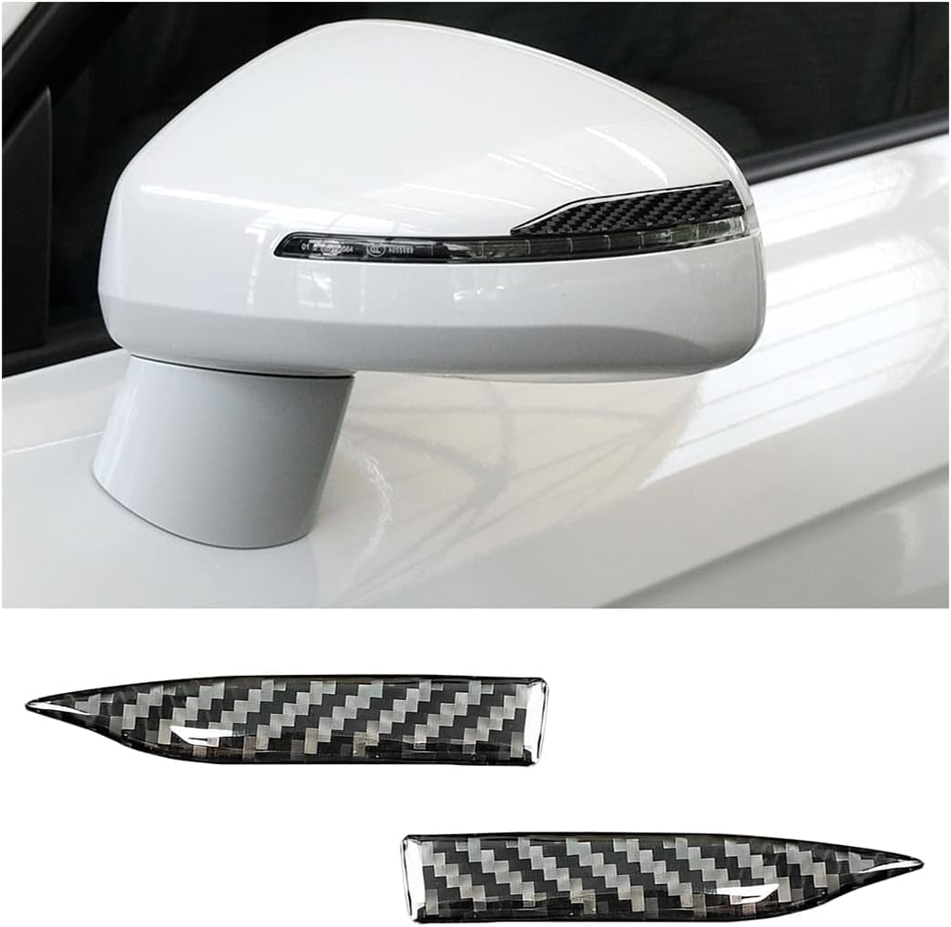 QWHZHICHIWYLFA 2 Pcs Rearview Mirror Anti Collision Strip for Skoda Octavia III(5E) 2017-2020