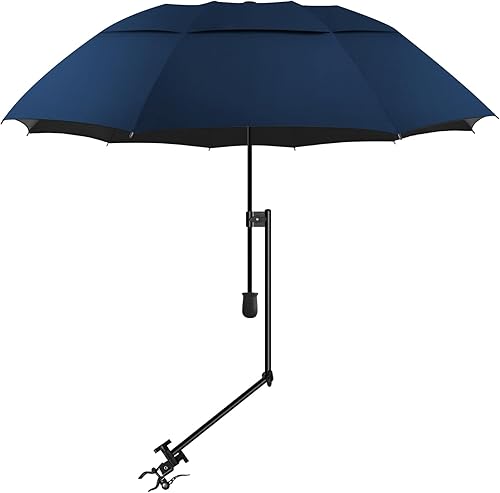 Miniatura 33 de Sombrilla de playa UPF 50+ con abrazadera universal ajustable