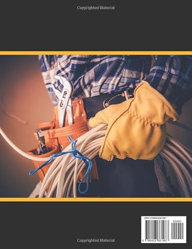 ELECTRICIAN APPOINTMENT BOOK: Professional Planner to keep track of your jobs and contracts | Client