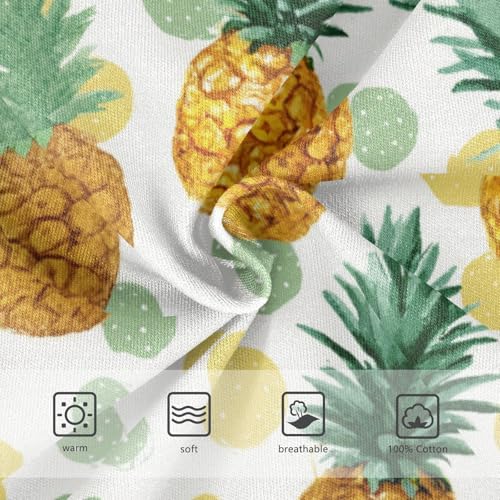 Wusikd Pineapple Polka Dots Boys' Underwear Cotton Boys Briefs Soft Toddler Underwear 2T3