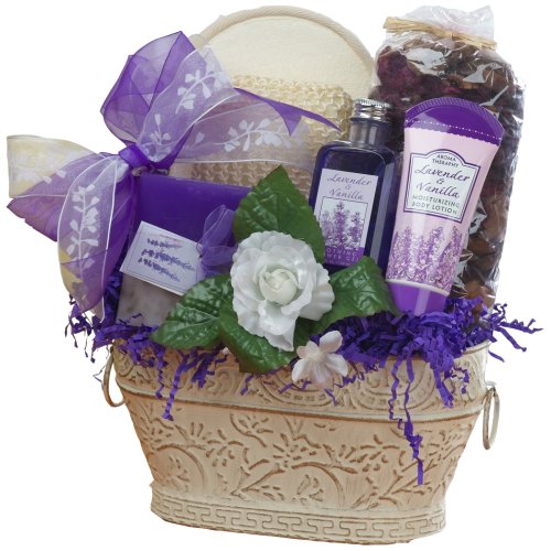 SCHEDULE YOUR DELIVERY DAY! Renewal Spa Bath and Body Gift Basket Set - Medium