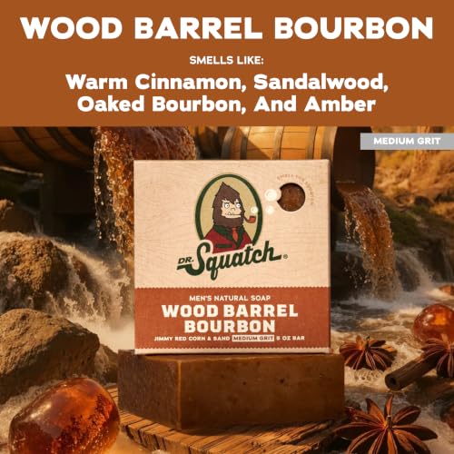 Dr. Squatch Natural Men’s Bar Soap, Body Soap Bar (5oz, 3-Pack) - image 3