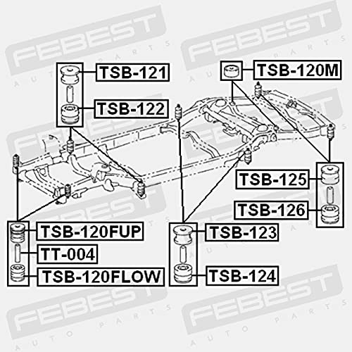 TSB-081 FEBEST Supporto assale Superiore | AUTODOC prezzo e