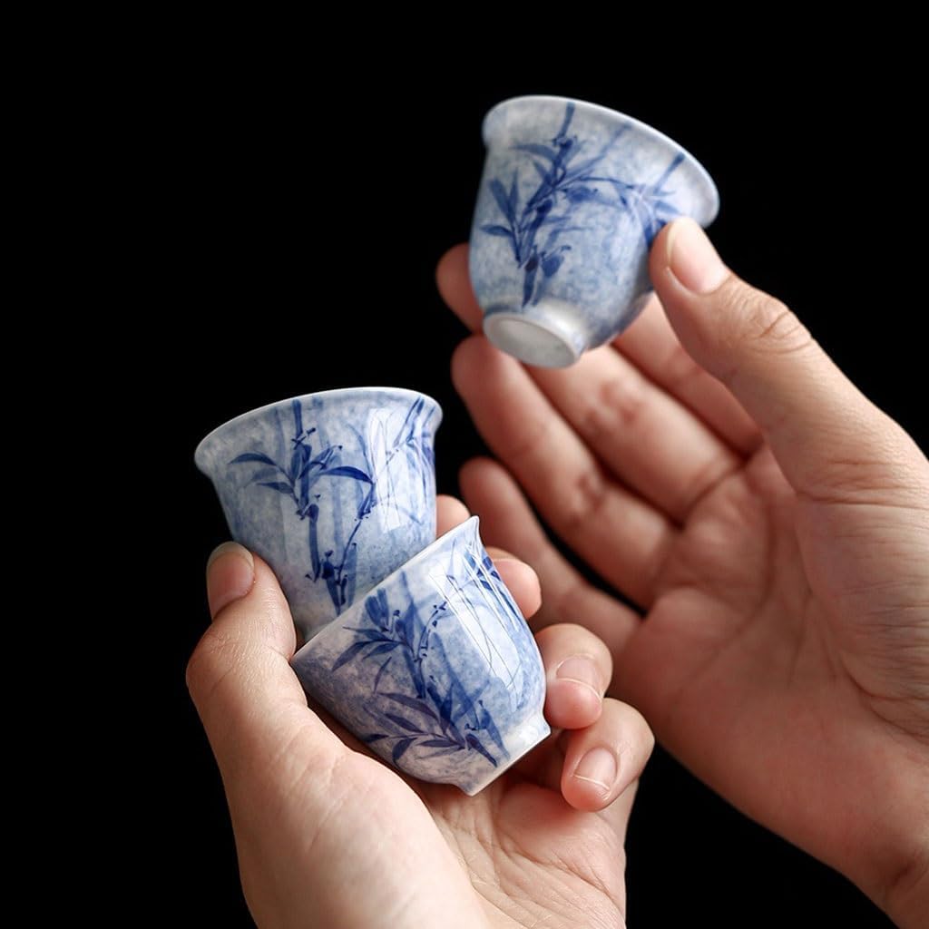 GSOUL Kungfu Tea cup Office Tea Cup Hand-painted Host Home Ceramic Single Chinese Drinking Small Tea Cups