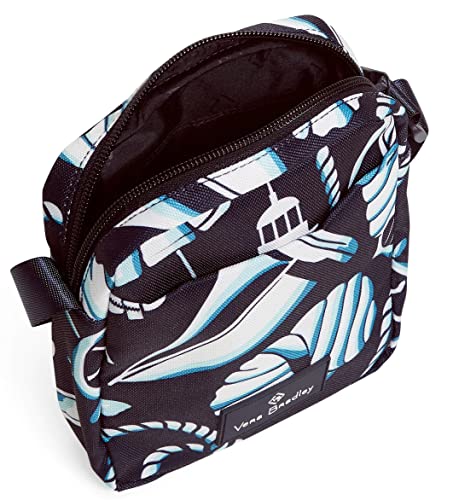 Vera Bradley Lighten Up RFID Mini Hipster Crossbody Bag, Shore Enough4