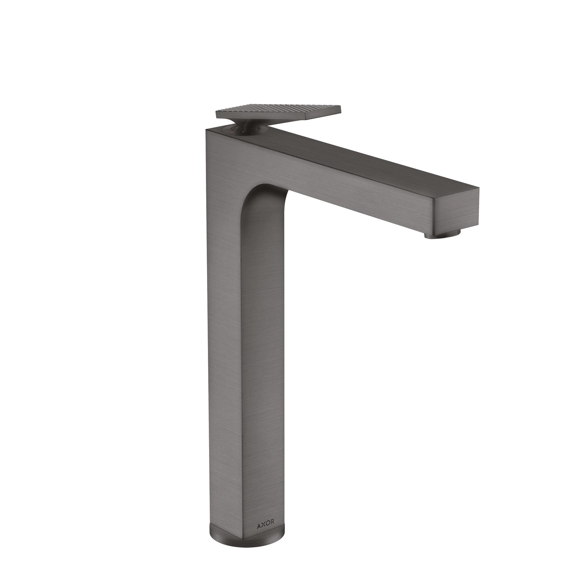 AXOR Citterio Modern 1-Handle 1-Hole 13-inch Tall Bathroom Sink Faucet in Brushed Black Chrome 39151341