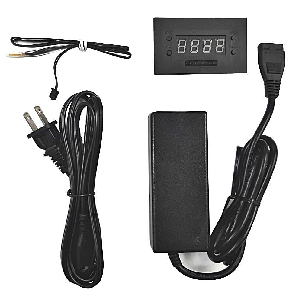 Coolerguys programmabile termostato raffreddamento kit per armadi, AV, e componenti Single 80mm
