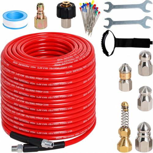 200FT Sewer Jetter Kit for Pressure Washer Review