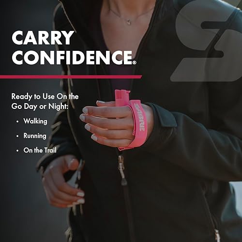 Miniatura 5 de SABRE Runner Pepper Gel Maximum Police Strength OC Spray Reflective Hand Strap For Easy Carry  Quick Access 35 Bursts Secure  Easy to Use Safety