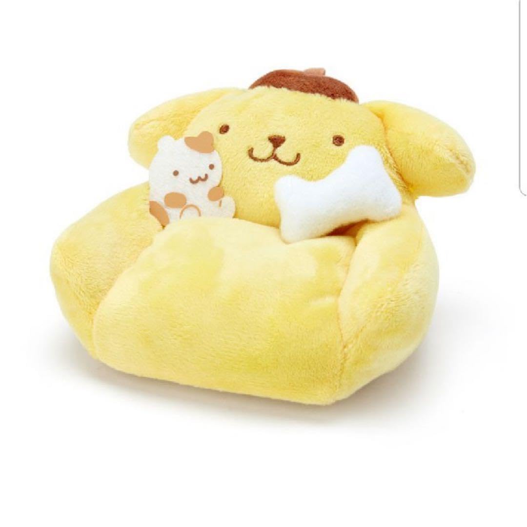 Amazon.co.jp: ポムポムプリン ミニチュアソファ(あつめてぬいぐるみ