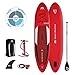 AM Aqua Marina Stand Up Paddle Board aufblasbar im Set Monster 2021 iSUP 12’0” Stand-Up Paddling SUP-Board 366 x 84 x 15 cm