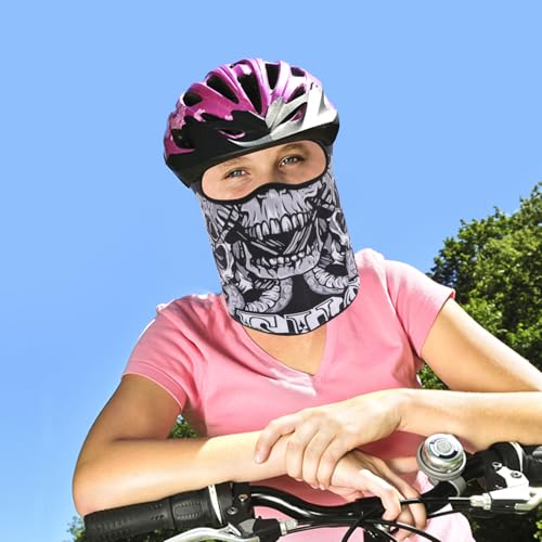 Image of Balaclava Mask 3D Print Full Face Mask Cooling Neck Gaiter Sun Protection Face Cover Mask Windproof Ski Mask