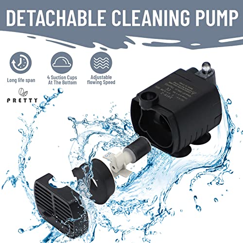 Fuente de agua para gatos acero inoxidable 2.5L miniatura 4