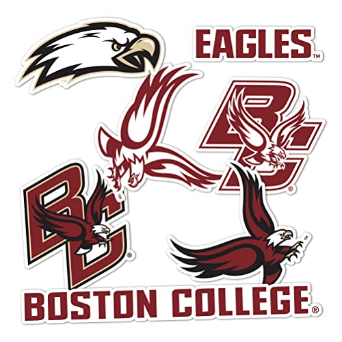 Desert Cactus Boston College Sticker Eagles BC Sticker Vinyl Decals Laptop Water Bottle Car Scrapbook Sheet T2 (Type 2)