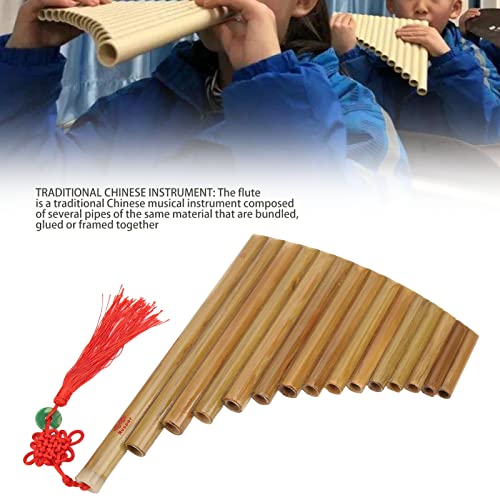 Flute Panpipes, Environmentally Friendly Panpipes, Natural Bamboo For Play For Beginners (Right Hand) #TOP4