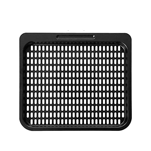 Cooking Tray, 10X9Inch Square Air Fryer Crisper Plate Removable, Nonstick Air Fryer Tray Grill Pan Replacement Parts Accessories Rack Kitchen Home Supplies #TOP25