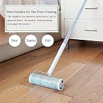 802 Long Handle Lint Roller with 4 Rolls of 120 Sheet Refills in Total - Image 5