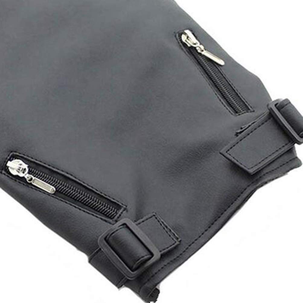 Coole Hunde-Lederjacke In Schwarz – Rockstar-Kostüm Für Kleine & Mittelgroße Hunde, Größe L