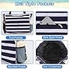 TAHAVICE Strandtasche Damen mit Reißverschluss, Große Strandtasche xxl Familie, Badetasche Damen Wasserdicht, Beach Bag Tote Bag für Strand Reisen Pool Fitnessstudio #5