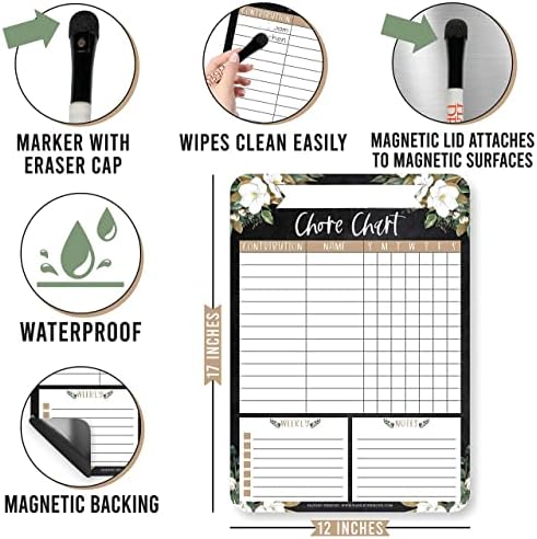 Luc Spring 2023 Calendar Amazon.com : 1 Floral Large Desk Calendar 2022-2023, 1 Dry Erase Chore  Chart Magnetic, Family Chore Chart For Adults - Calendar 2022 Desk Calendars  2022, Chore Reward Chart, Good Behavior Chart For Kids At Home : Office  Products