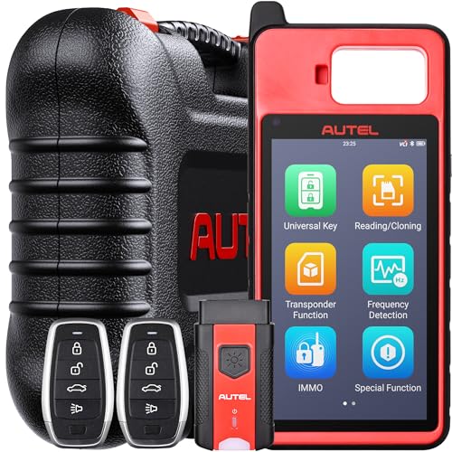 Autel MaxiIM KM100E Llavero Herramienta de Programación, 2024 Última Versión de IM508 IM608, 60S Generación de Claves, IMMO Aprendizaje, Lectura Escritura Clon Chip, Integrado APB112, 2 Llaves IKEYs