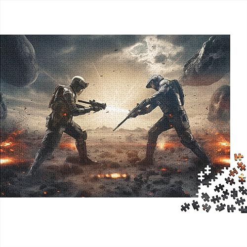 Puzzle Planet Defence en bois 1000 pièces pour évacuer le stress de la journée