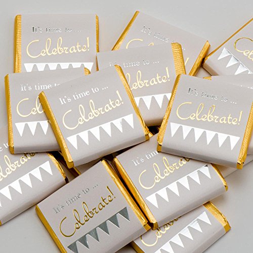 Italian Options Silver and Gold It's Time to Celebrate Chocolate Neapolitans (100 Chocolates)