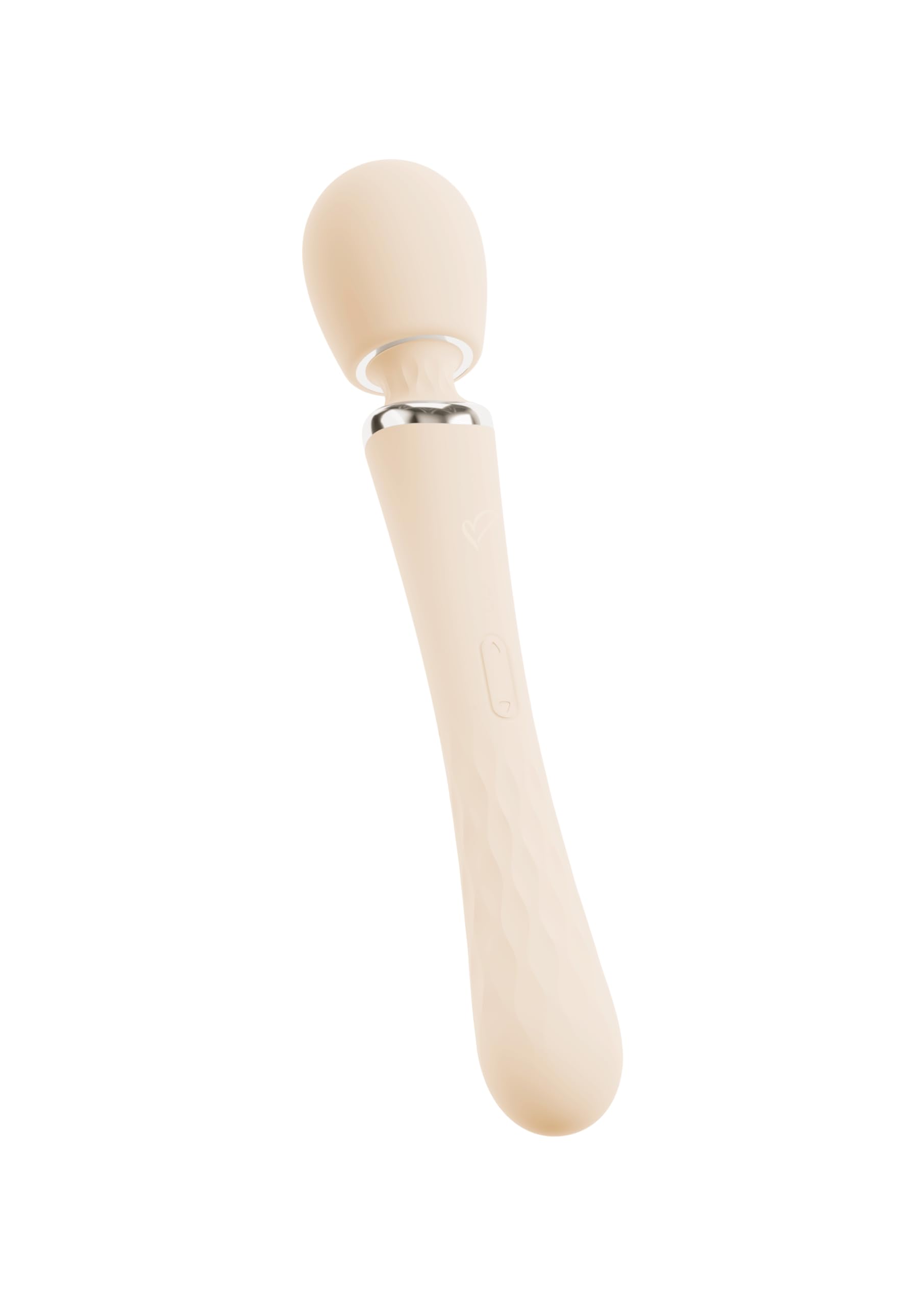 TAVIRO Big Wand Massager Vibrator beidseitig | Massagestab Klitoris-Stimulator | 9 Vibrationsmodi | Silikon wasserdicht wiederaufladbar USB-C | 31,7 cm