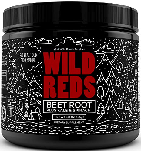 Wild Organic Beet Root Powder - Super Beets Powder with Antioxidant Blend, Beet Juice Powder, Cranberry, & Acai - Mix into Drinks for Natural Energy Support & Nitric Oxide Boost- 30 Servings