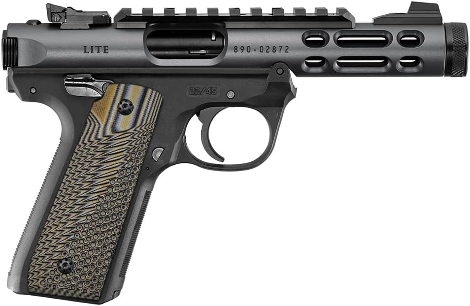 Cool Hand Ruger Mark IV 22/45 Lite G10 Grips, Fits Generation 4 Rimfire Pistol NOT for Gen 3, Screws Included