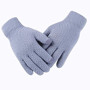 Kentop Winterhandschoenen dames warme handschoenen katoenen handschoenen gebreide handschoenen Touch Gloves Smartphone…