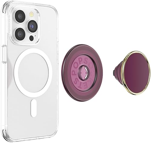 Vista 74 de PopSockets - Agarre para teléfono con soporte expandible, agarre adhesivo, goma de oso morado Bon Bon Bon Bon Bon Púrpura