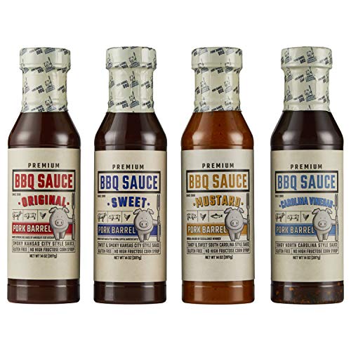image for Pork Barrel BBQ Gifts for Men Set – BBQ Sauce Gift Set | The Ultimat