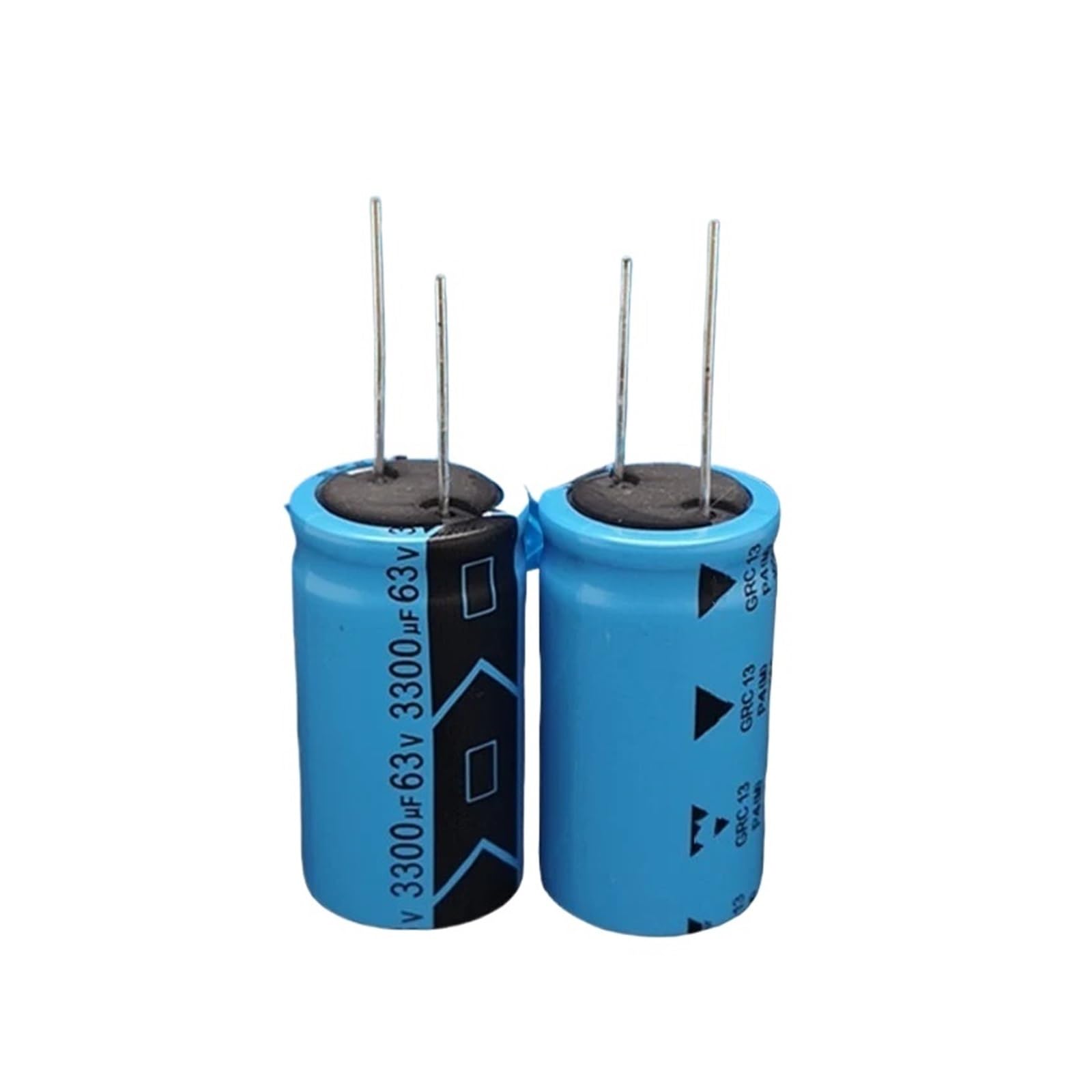 BALYDLUL 2PCS 63v 3300uF GRC13 Electrolytic Capacitor 22x40MM