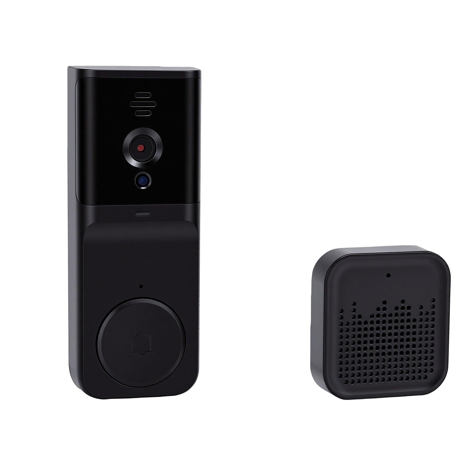 Caméra de Sonnette WiFi 1080P, Audio Bidirectionnel