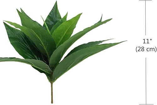 Vista 208 de Decoración de plantas artificiales de diente de león, flores de plástico falsas, arbustos, hierba para interiores y exteriores, hogar, jardín, boda