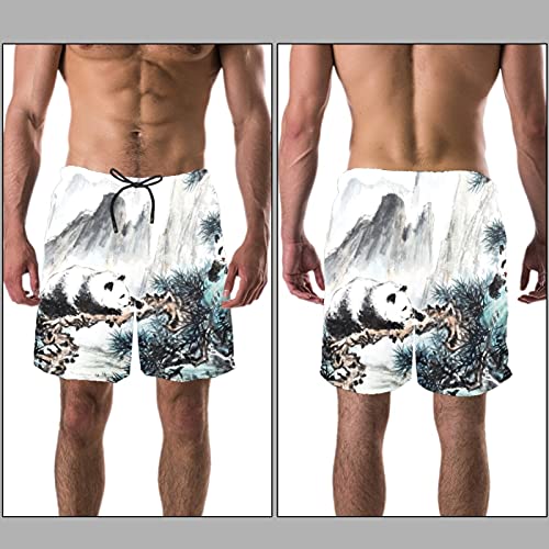 Short de bain chinois doublure en maille anti-irritation taille M - 3