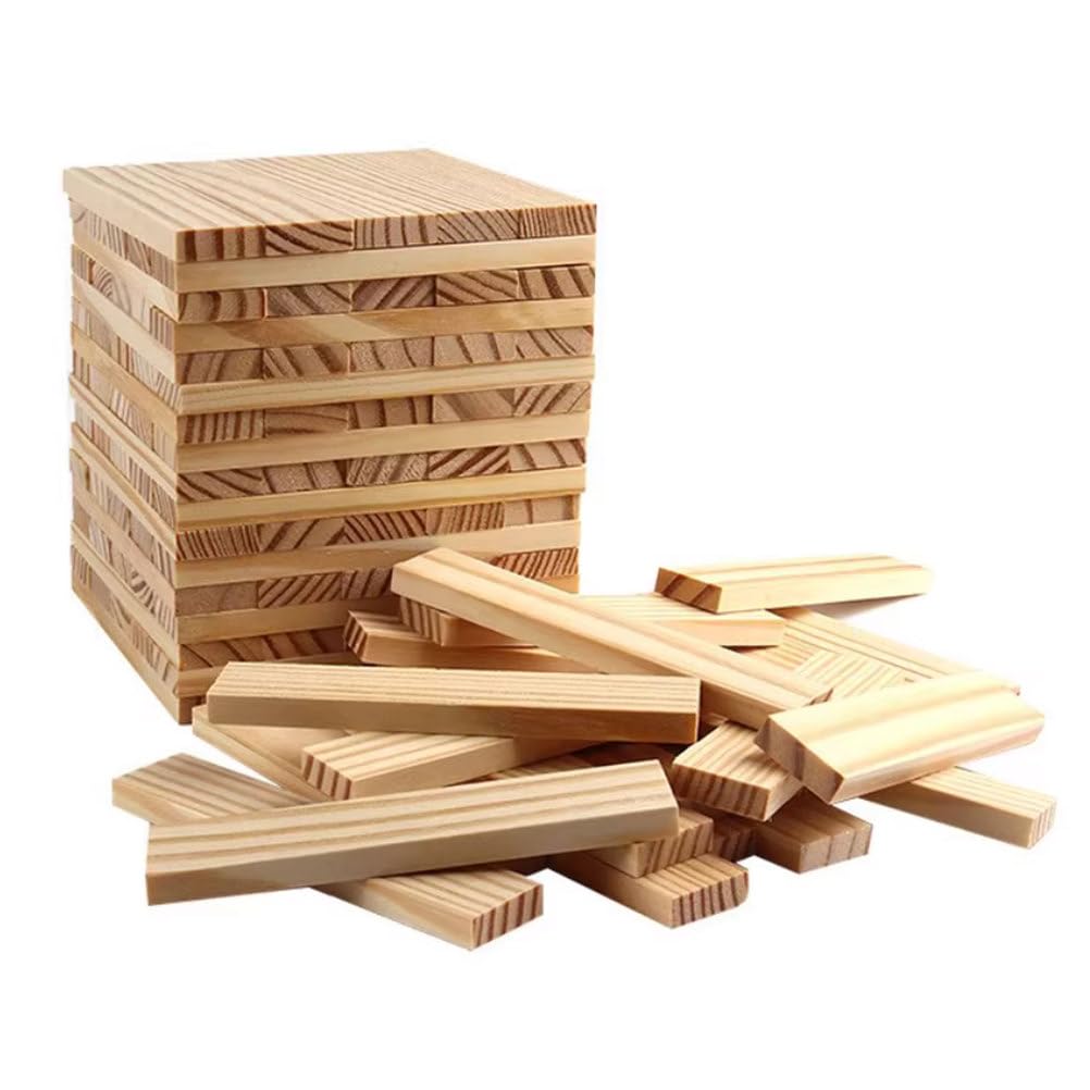 Giocattoli Educativi in Legno Massello per Prima Infanzia Montessori Maestro Architetto, Blocchi da Costruzione Intelligenti, 100 Pezzi