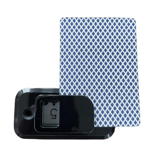 Gamers Lounge Blackjack Peeker – Table Install Dealer Card Viewer for Fair & Professional Gameplay – Casino-Style Plastic Peeking Device with Mirror