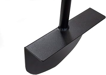 BULLY TOOLS 12-Gauge Manual Lawn Edger, 61.5 Steel T-Style Grip | Heavy Duty Steel Round Edger for Lawn Bordering, Sod Cutting, Trenching and Landscaping, 100% Made in USA