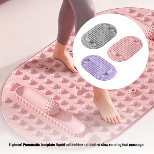 Alfombra Masajeadora para Pies para Relajación en Casa, Alfombra con Zonas de Bolas Rodantes y Nodos Texturizados para Descompresión Diaria, Yoga y Enfriamiento Post-Entrenamiento miniatura 2