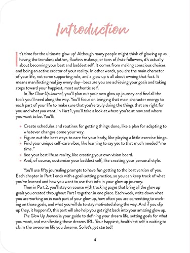 The Glow Up Journal: Everything You Need to Set Goals, Create Inspo--And Make It Happen!