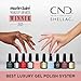 CND Shellac Gel Nail Polish, Long-lasting Nail Paint Color with Curve-hugging Brush, 420 Gold vip, 0.25 fl oz