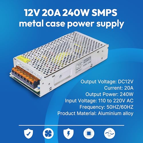 Image of Electronic Spices SMPS Power Supply (12V 20A 240W)