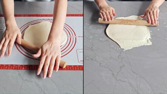 Webake Siliconen bakmat, siliconenmat, bakken, 50 x 40 cm, deegmat, bakonderlegger, anti-aanbaklaag, uitrolmat, fondant, mat voor deegrollen, werkmat, rood