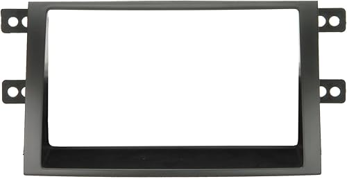 Miniatura 6 de Scosche KA2098B Compatible con Kia Sorrento 2011-13 ISO Doble DIN & DIN+Pocket Dash Kit Negro